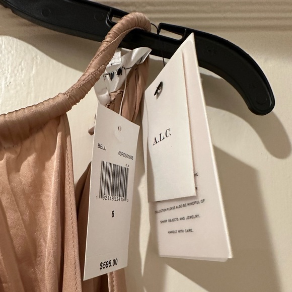 A.L.C Renzo II Sleeveless Pleated Midi Dress - Picture 8 of 8